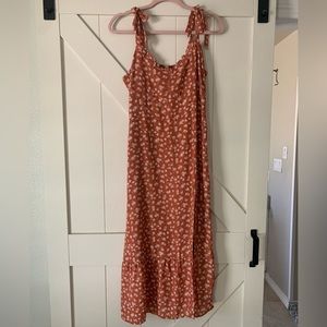 Terracotta Orange Spring/summer dress